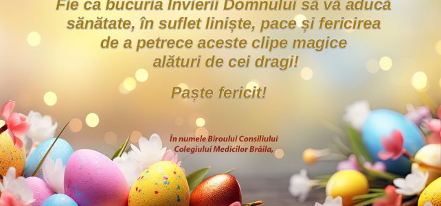 PAȘTE FERICIT!